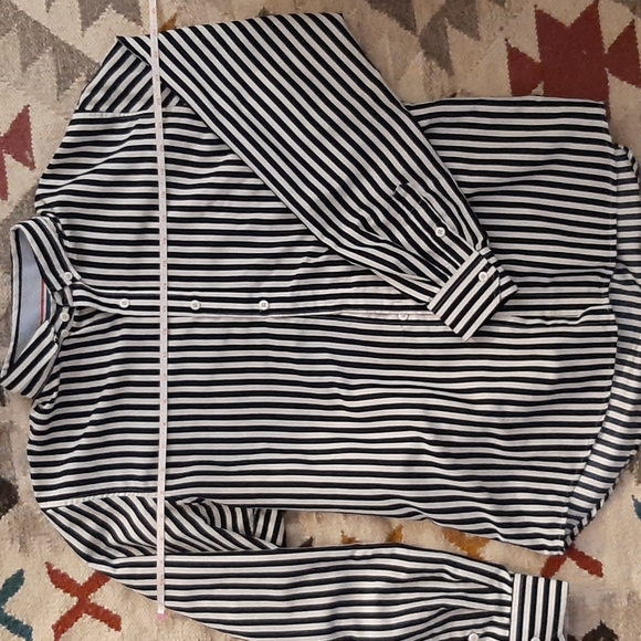 Striped Long Sleeve Button Down - Picture 1 of 2